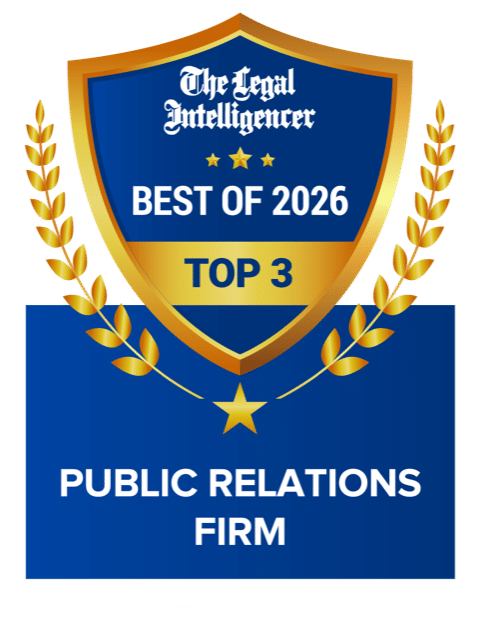 The Legal Intelligencer - Top 3 Best of 2026 Public Relations Firm